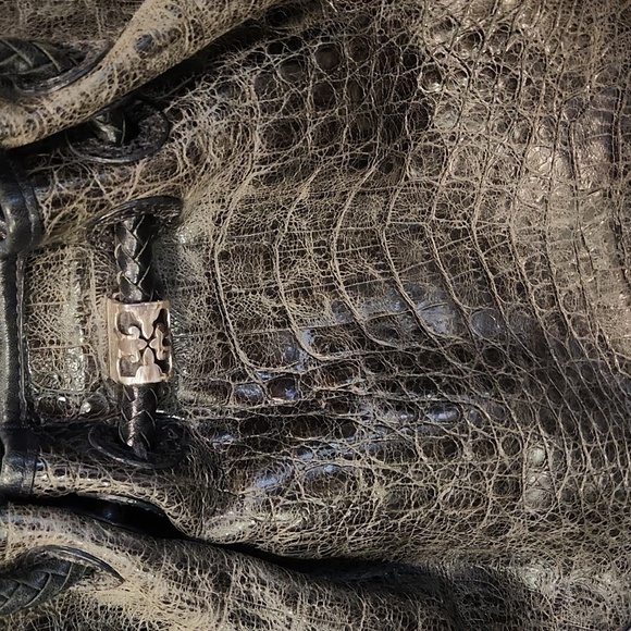 Brighton Faux Croc Hobo Bag - Picture 2 of 12